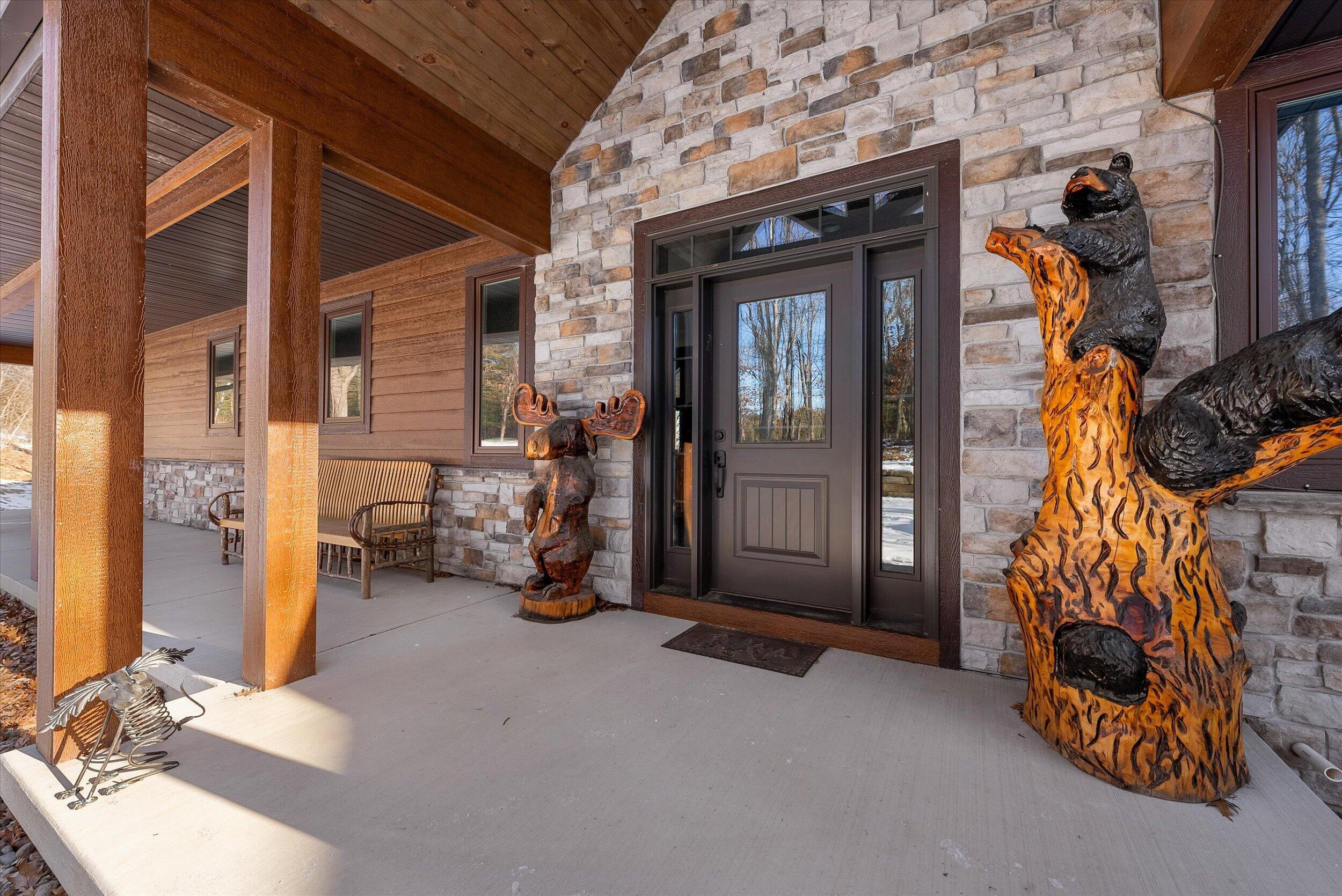 W5053 Wilson Road Springwater, WI 54981 - Photo 47 of 78 47-Front Door