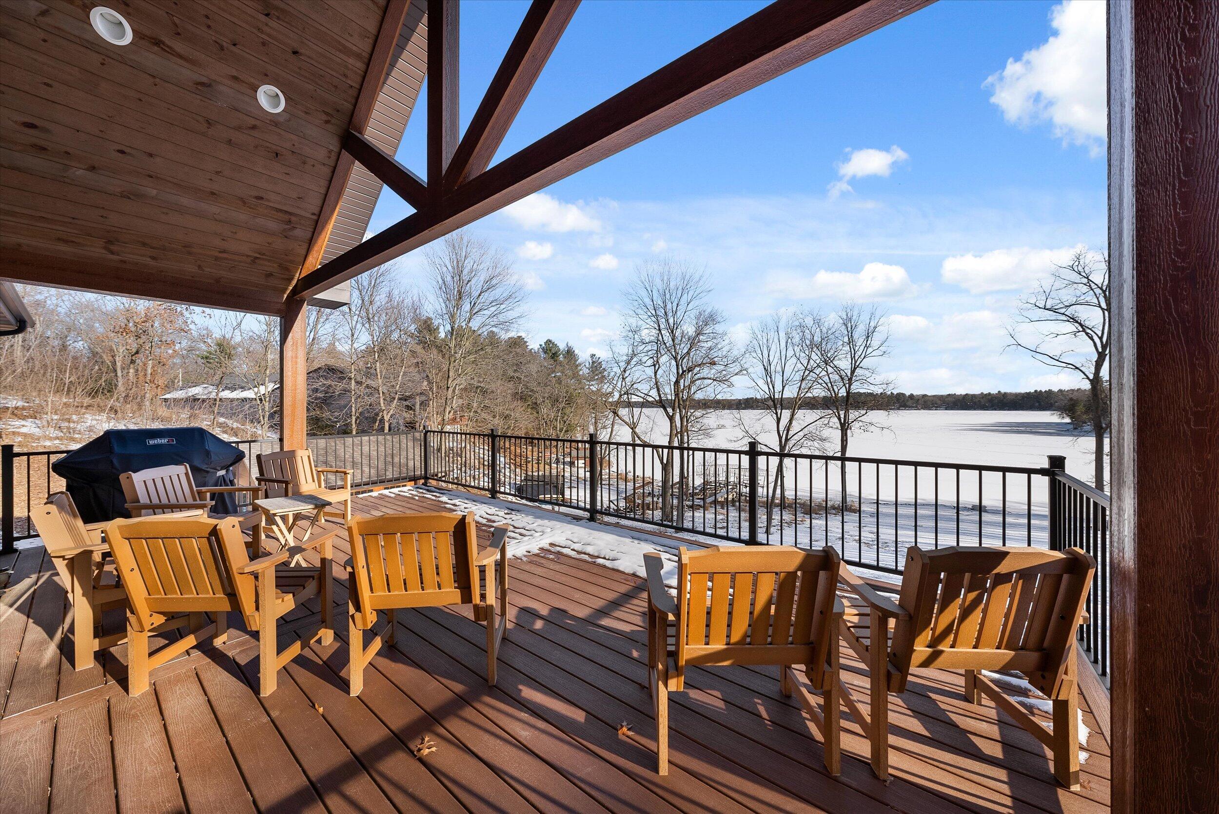 W5053 Wilson Road Springwater, WI 54981 - Photo 51 of 78 51-Backyard Deck