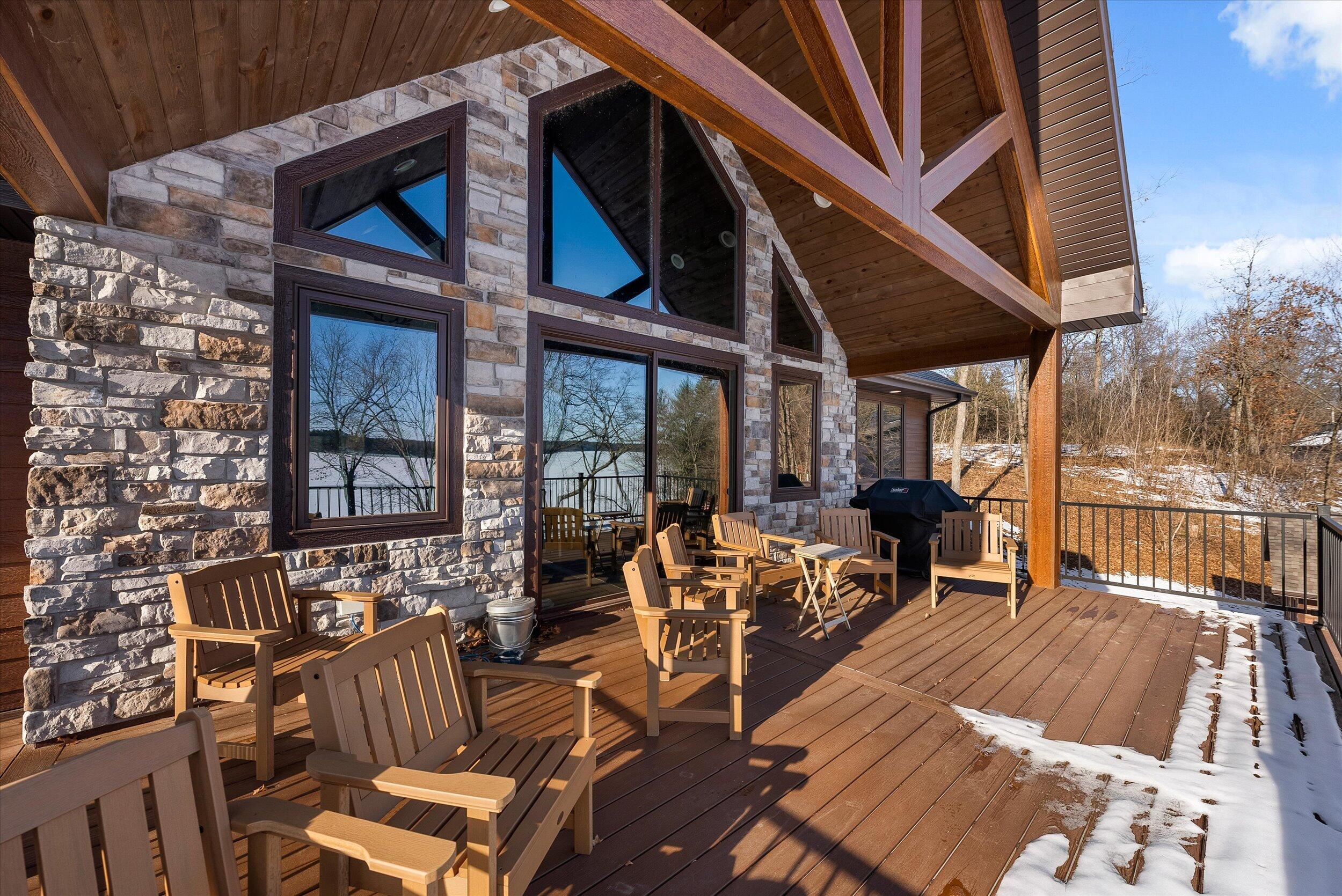 W5053 Wilson Road Springwater, WI 54981 - Photo 53 of 78 53-Backyard Deck