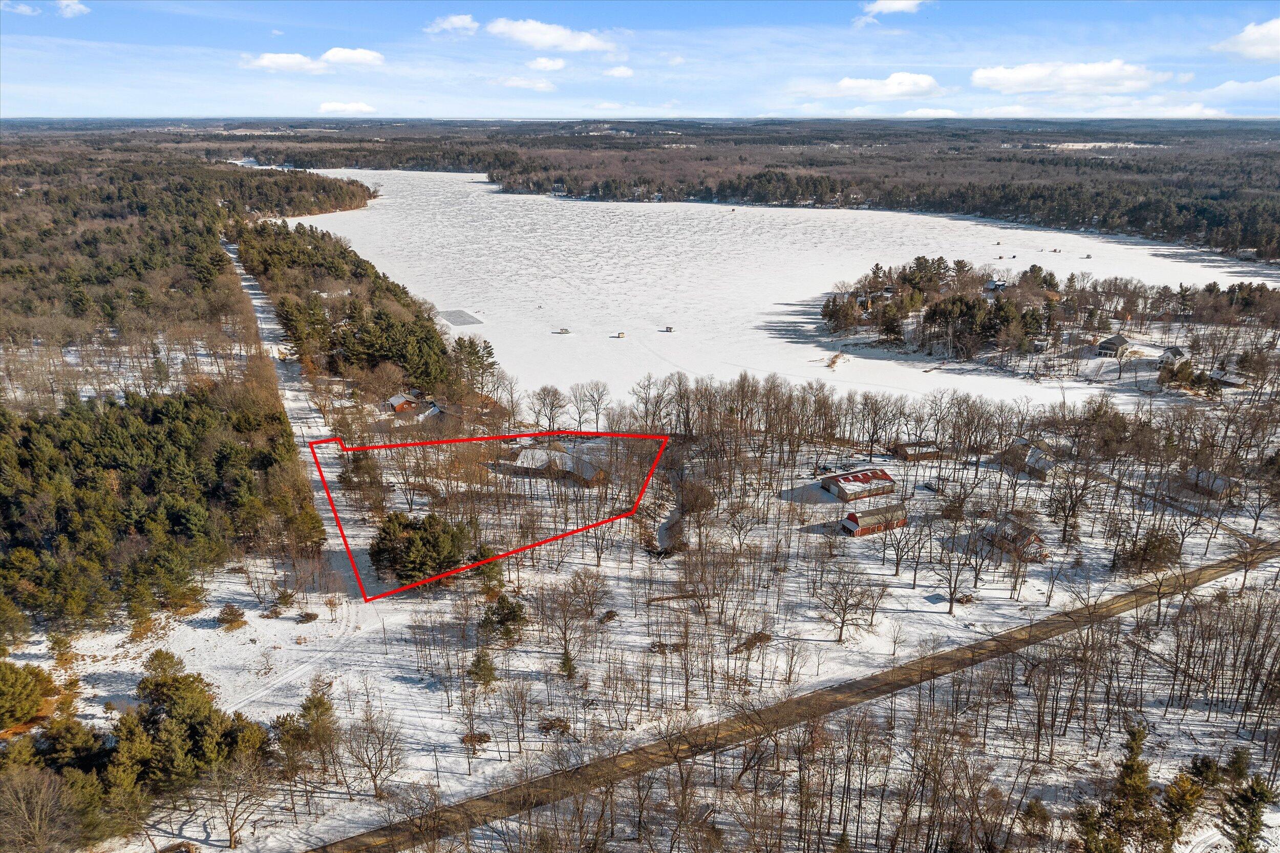 W5053 Wilson Road Springwater, WI 54981 - Photo 65 of 78 65-Aerial