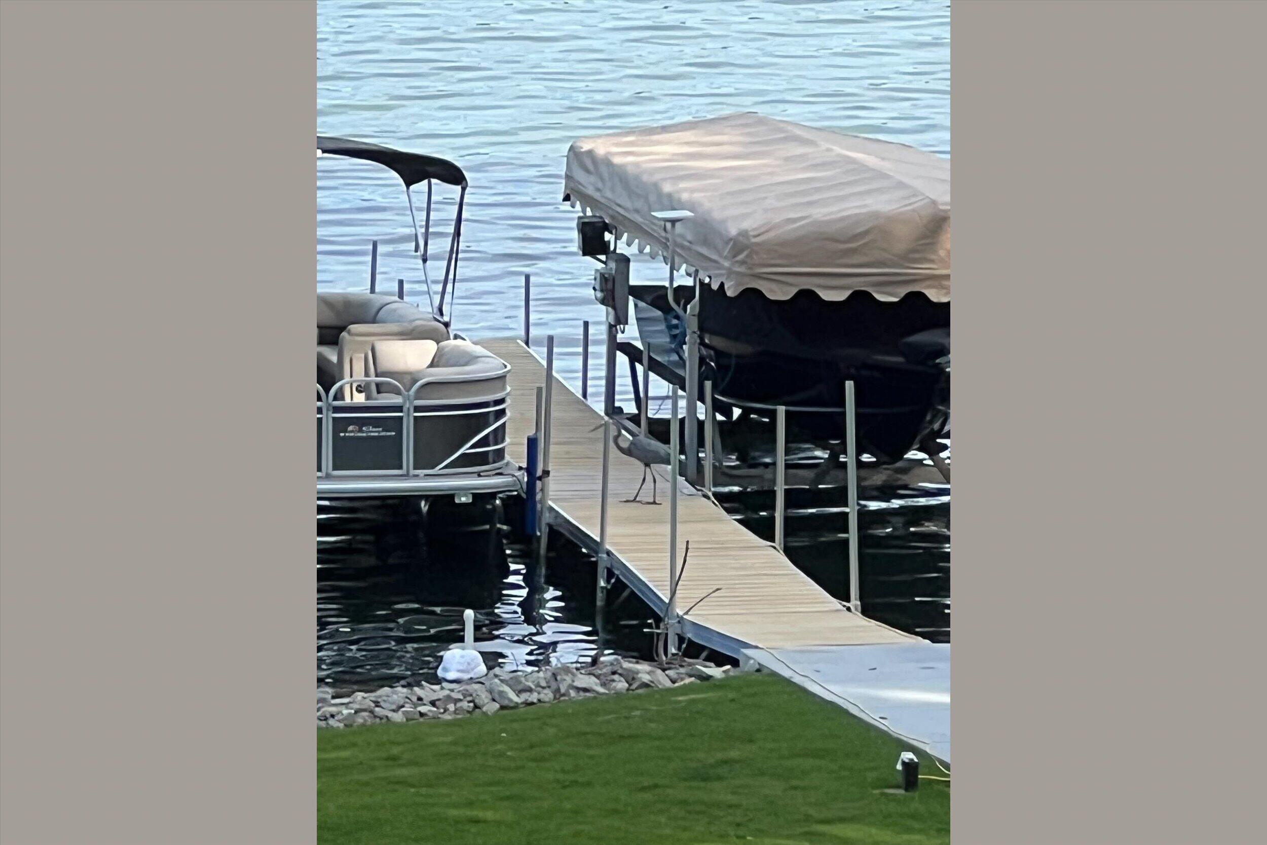 W5053 Wilson Road Springwater, WI 54981 - Photo 69 of 78 69-Backyard Dock