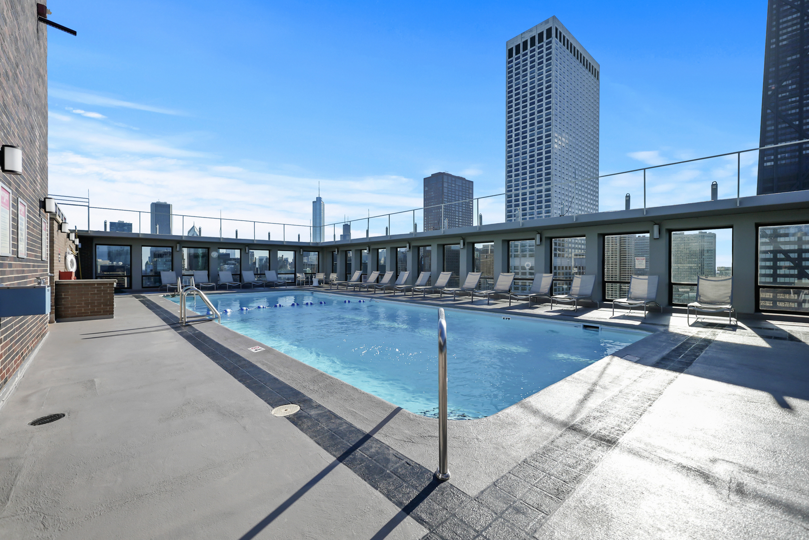 260 East Chestnut Street, Unit 406 Chicago, IL 60611 - Photo 12 of 25 a view of swimming pool with chairs