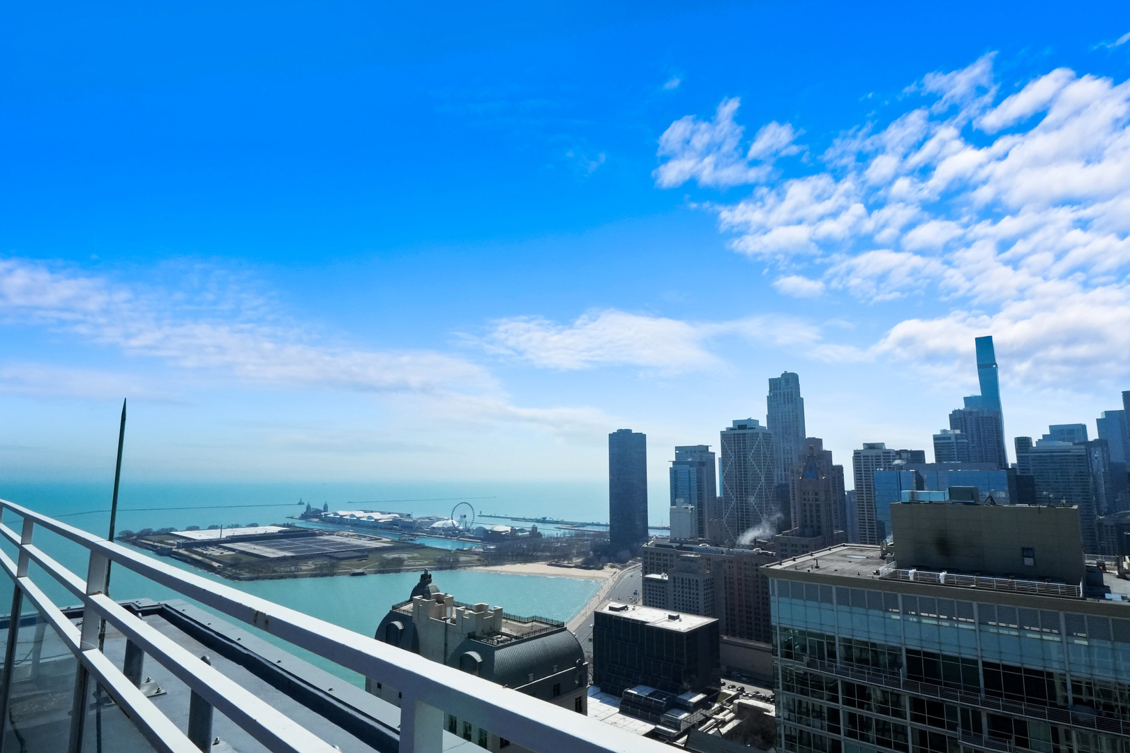 260 East Chestnut Street, Unit 406 Chicago, IL 60611 - Photo 15 of 25 a view of a city with tall buildings