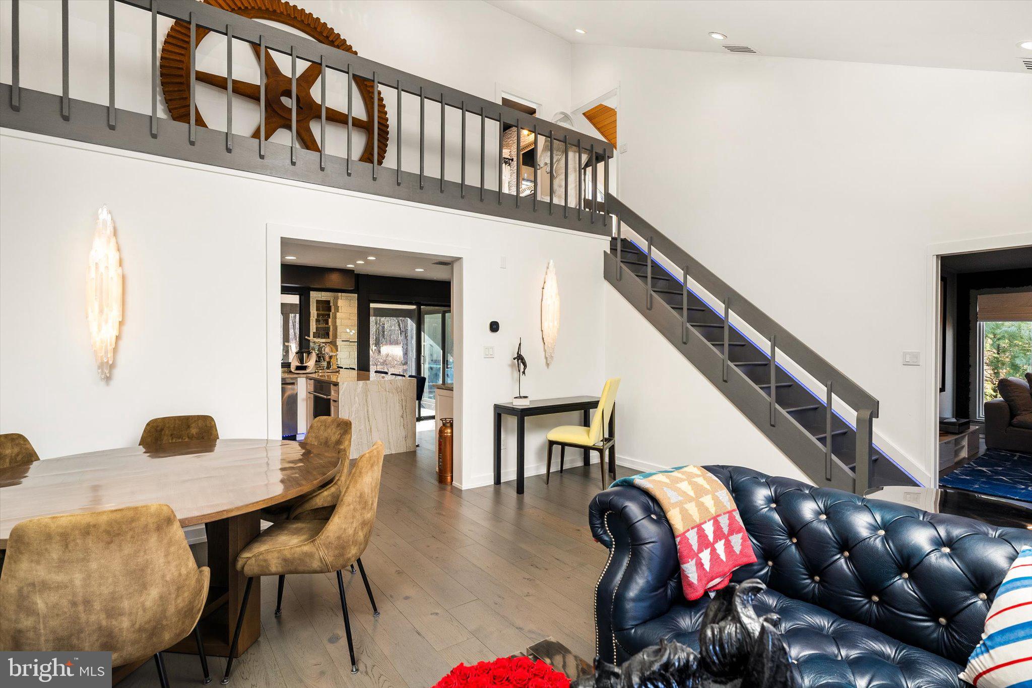 1615 Harbourton Rocktown Road Lambertville, NJ 08530 - Photo 19 of 50 a view of a livingroom with furniture and hardwood floor