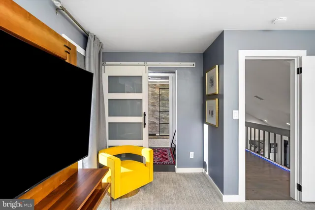 a view of a living room