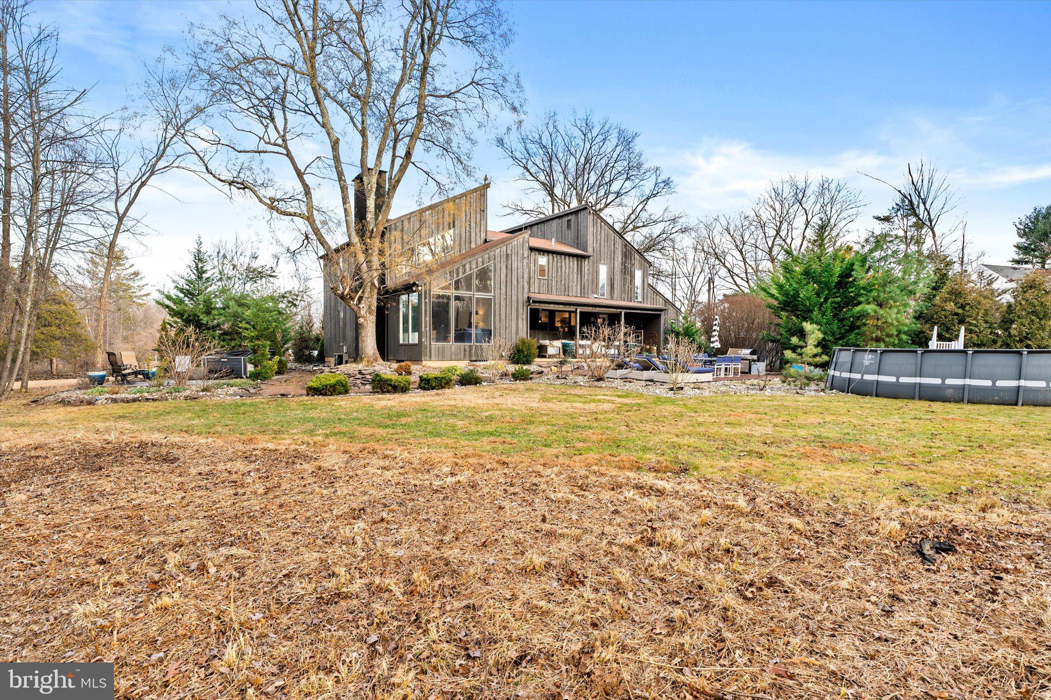 1615 Harbourton Rocktown Road Lambertville, NJ 08530 - Photo 40 of 50 a swimming pool view with a outdoor seating