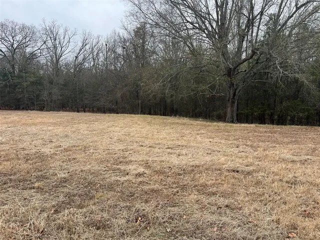a white house covered with snow in front of house