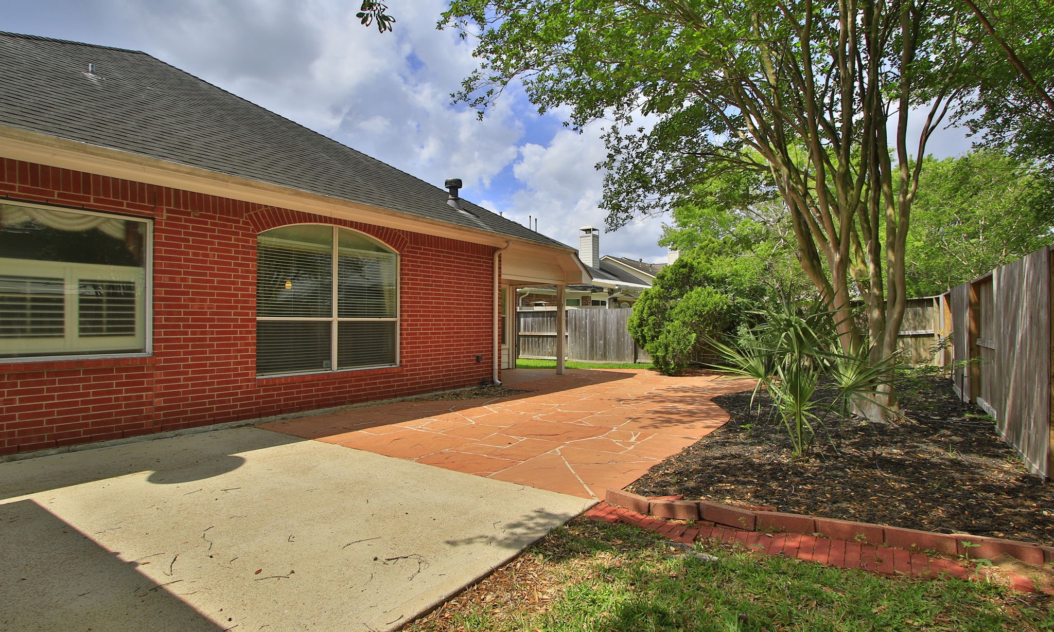 1114 Bringewood Chase Drive Spring, TX 77379 - Photo 38 of 49 Plenty of room for backyard furnitur and a grilling area.