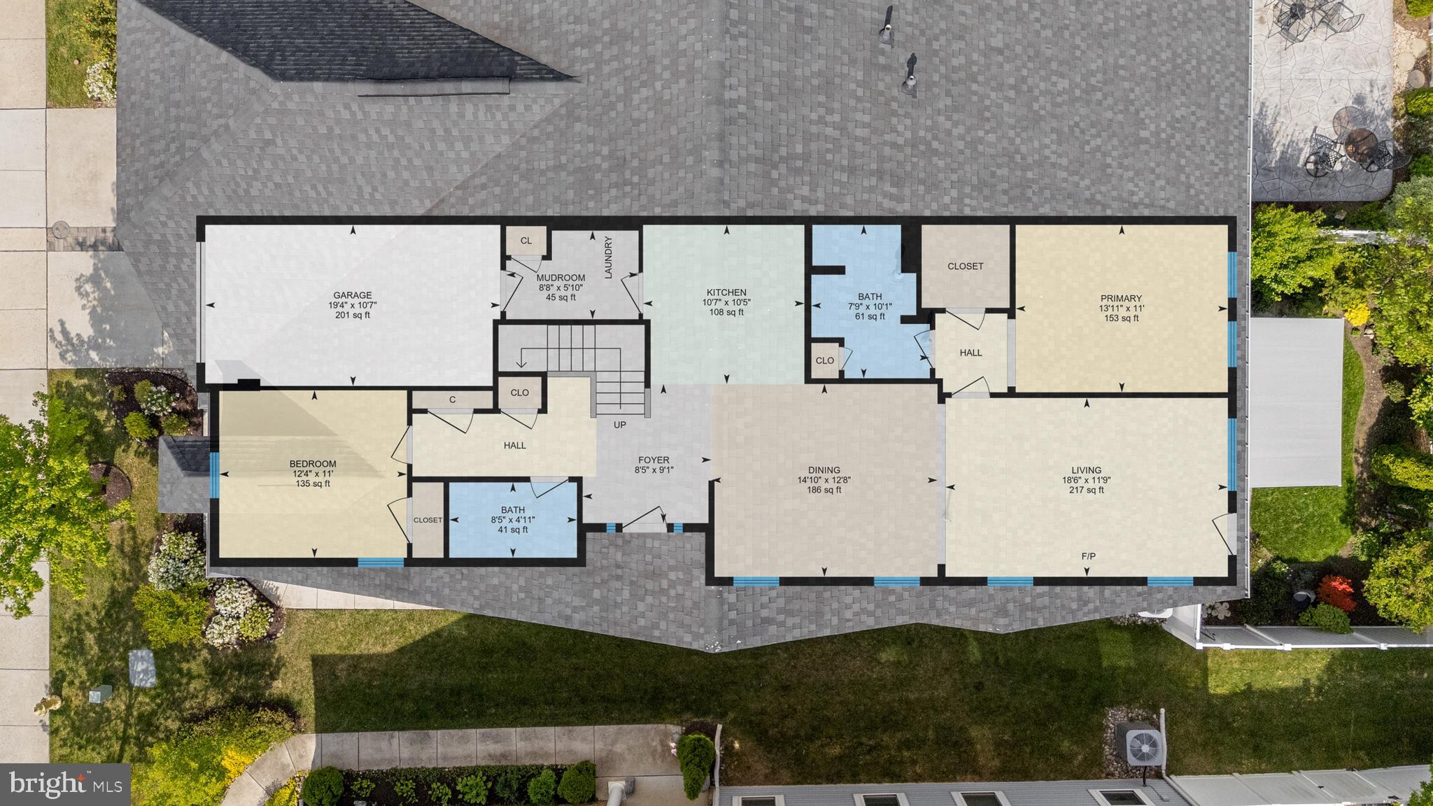 2858 Dragon Fly Way Odenton, MD 21113 - Photo 37 of 38 Main level floor plan