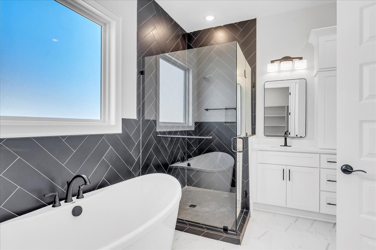 309 Hickory Grove Drive Morrison, TN 37357 - Photo 31 of 50 a bathroom with a sink and a mirror