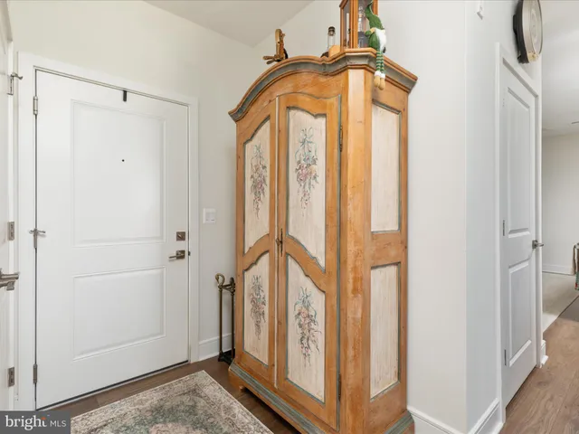 a view of a entryway door
