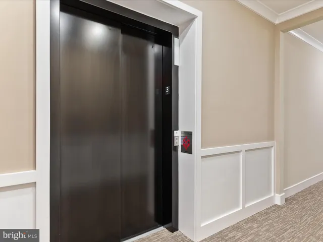 a view of elevator