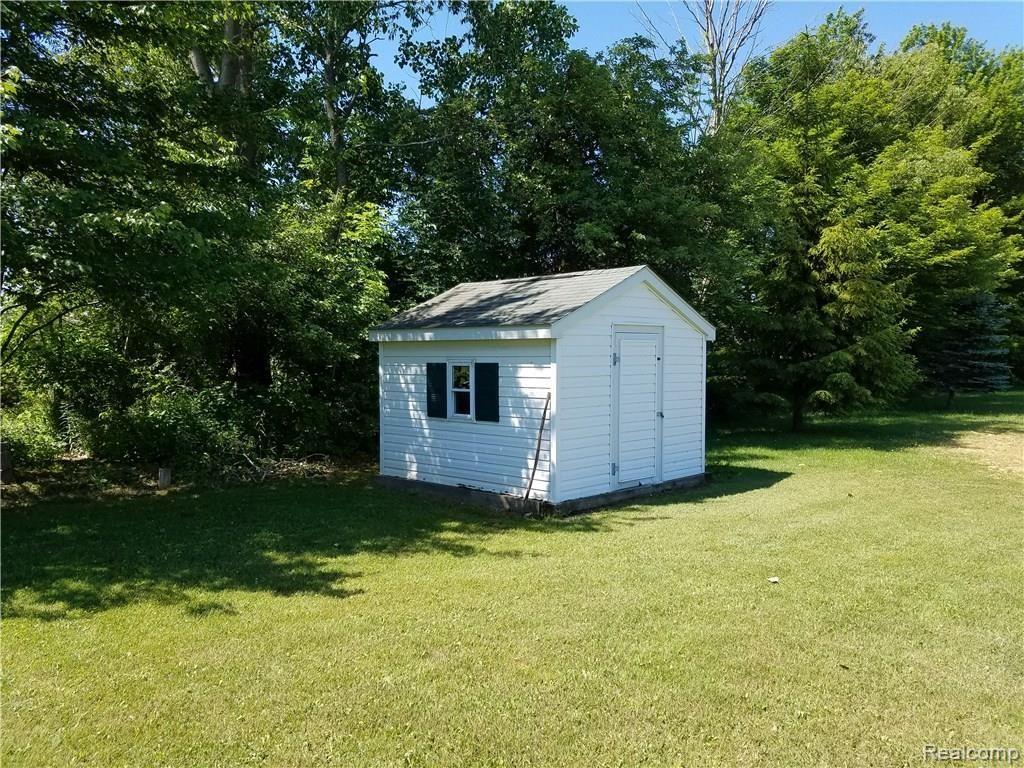 This is a view of the other shed on the property.