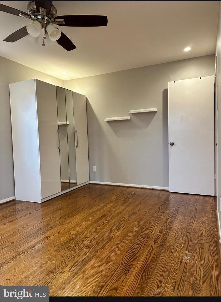 8140 Drayton Lane Springfield, VA 22151 - Photo 48 of 98 wooden floor in an empty room