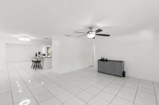 a room with furniture and a table