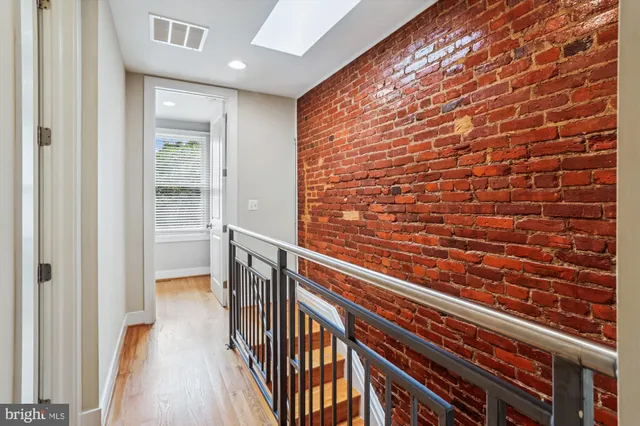 a view of wooden floor