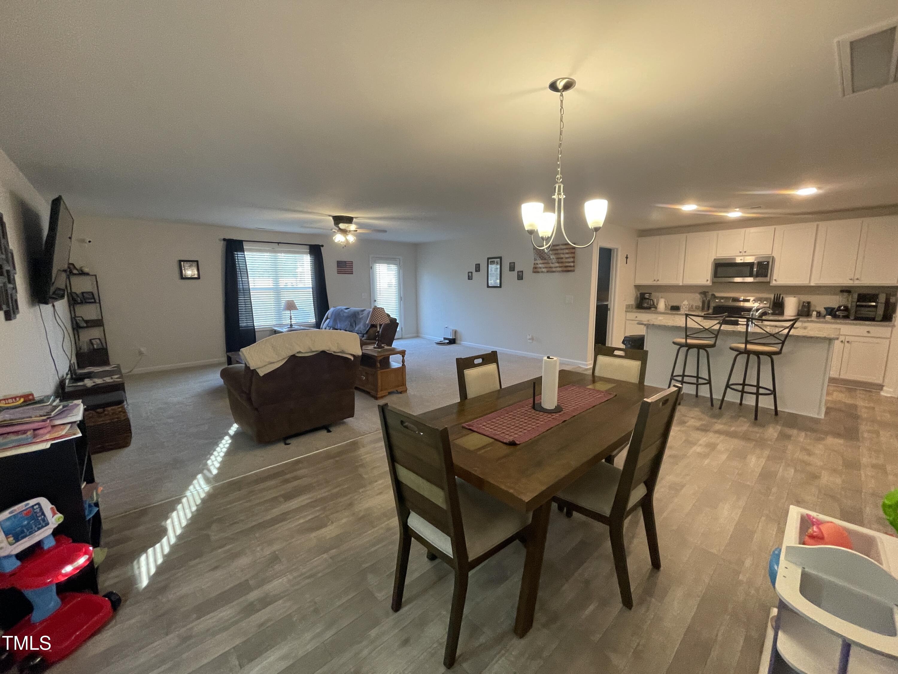 195 Presley Street Raeford, NC 28376 - Photo 16 of 37 a view of a dining room with furniture