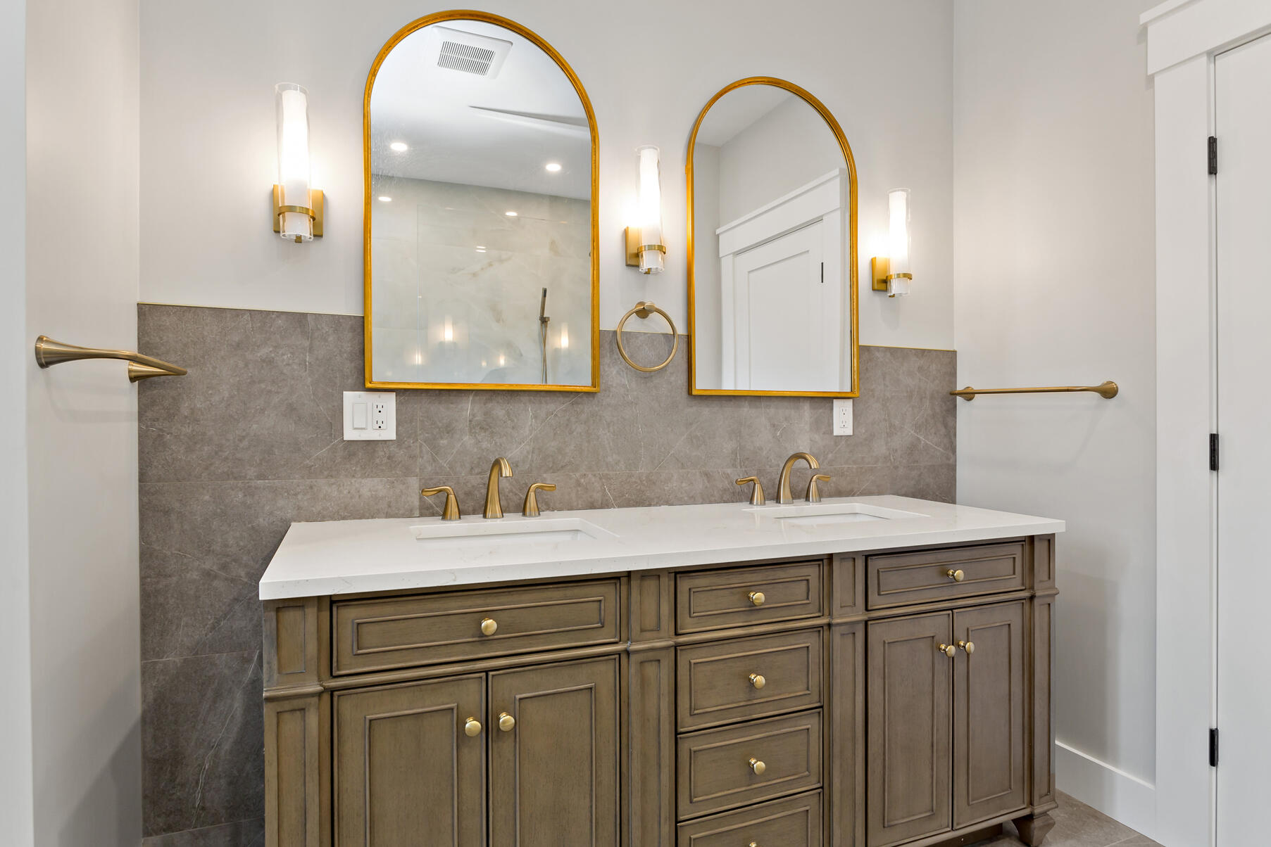 99 Orchard Road Mashpee, MA 02649 - Photo 25 of 49 a bathroom with a sink and a mirror