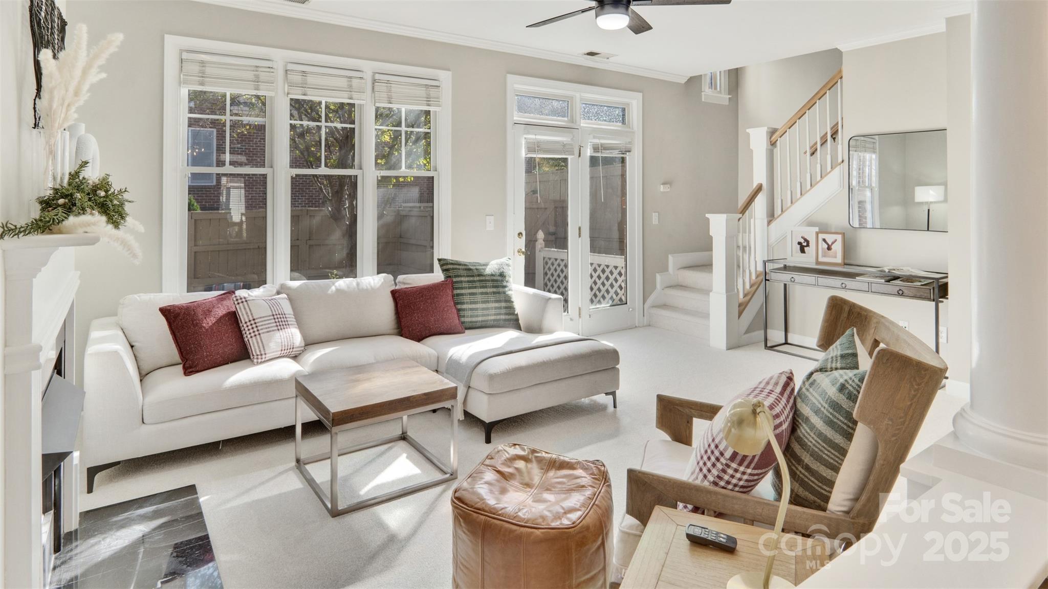 3309 Stettler View Road Charlotte, NC 28210 - Photo 10 of 29 a living room with furniture and a large window