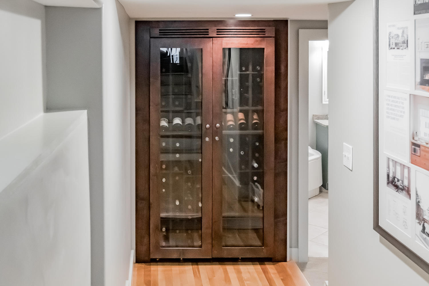 308 Foreside Road Falmouth, ME 04105 - Photo 31 of 39 Lower Level Wine Fridge