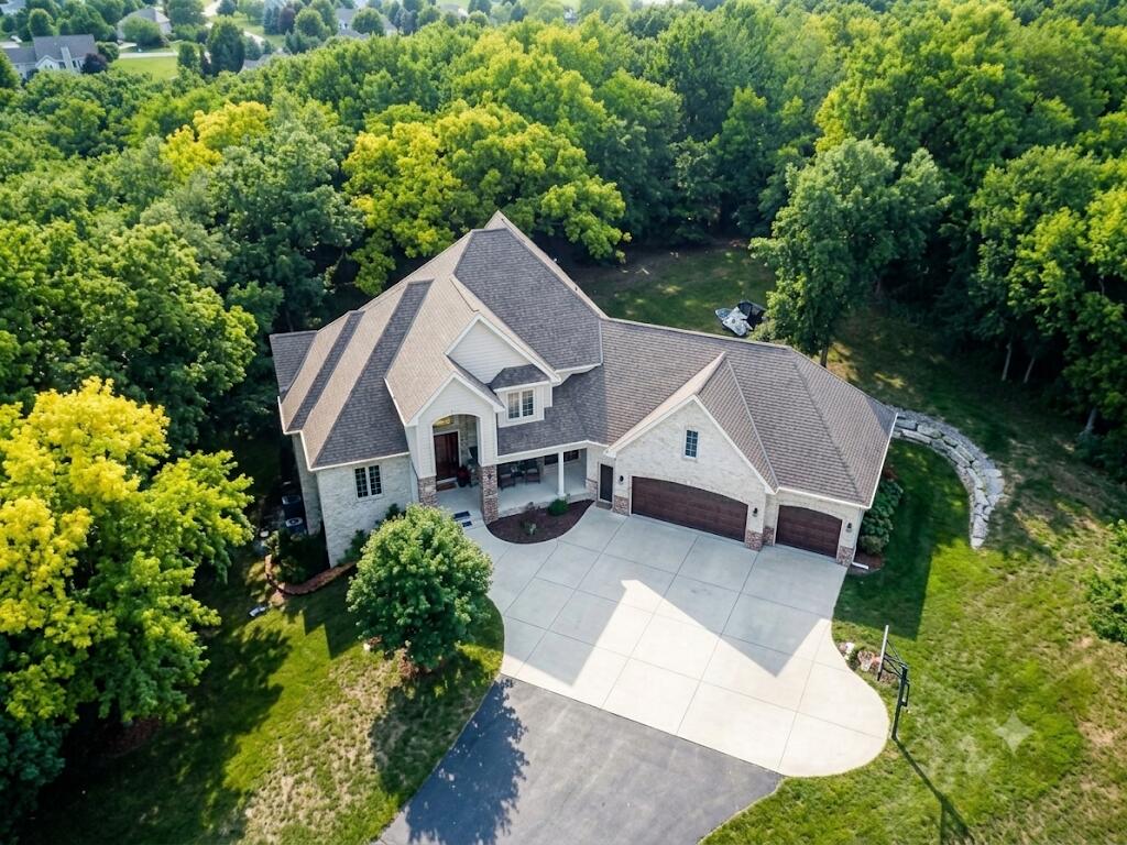 N62-w28550 Rybeck Road Merton, WI 53029 - Photo 2 of 28 Aerial View