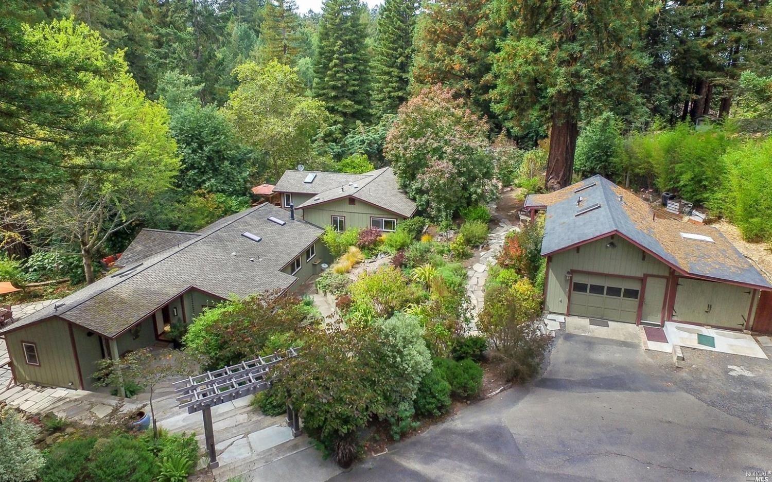 11160 Occidental Road Sebastopol, CA 95472 - Photo 1 of 1 an aerial view of a house