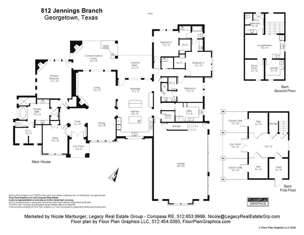 $1,850,000 | 812 Jennings Branch, Georgetown, TX 78633