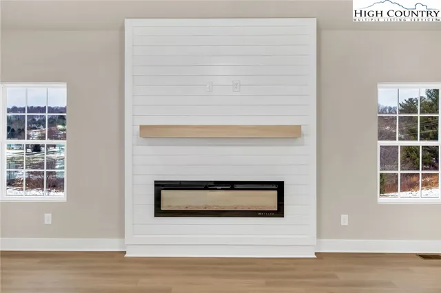 a white building with a window