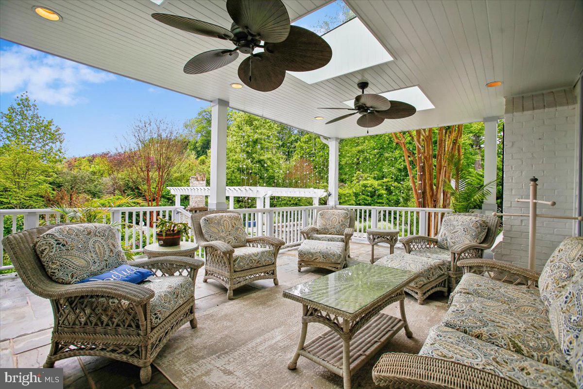 6809 Sorrel Street McLean, VA 22101 - Photo 77 of 101 Covered back porch off kitchen
