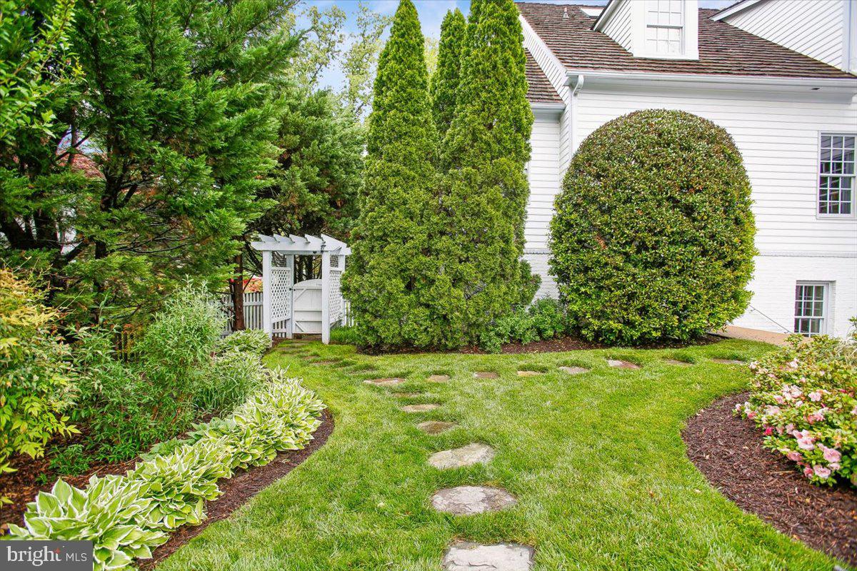 6809 Sorrel Street McLean, VA 22101 - Photo 90 of 101 a backyard of a house with lots of green space