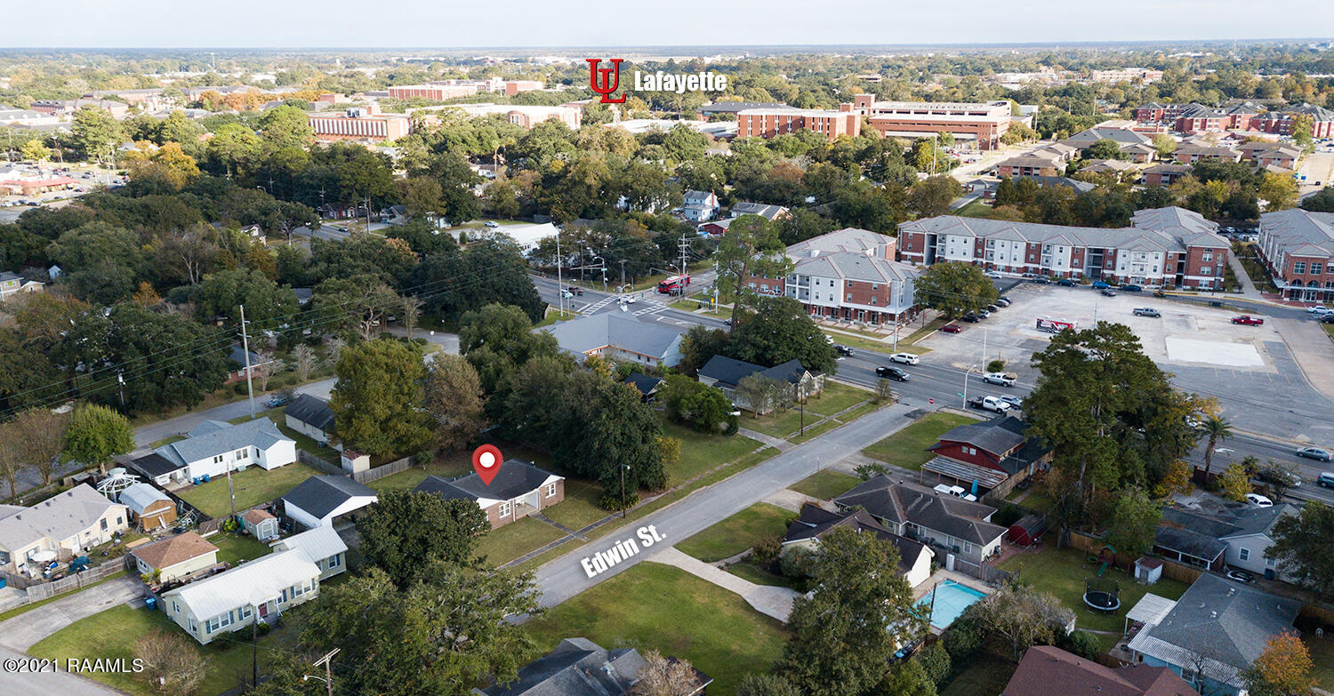 118 Edwin Street Lafayette, LA 70506 - Photo 12 of 18 118 Edwin Aerials-2