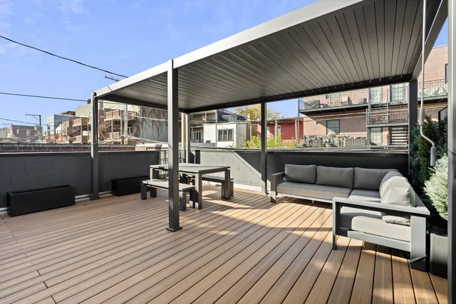 a outdoor space with a patio