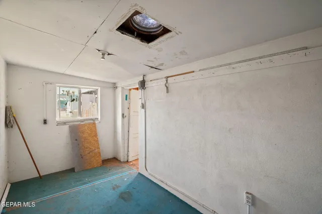 a aerial view of a house