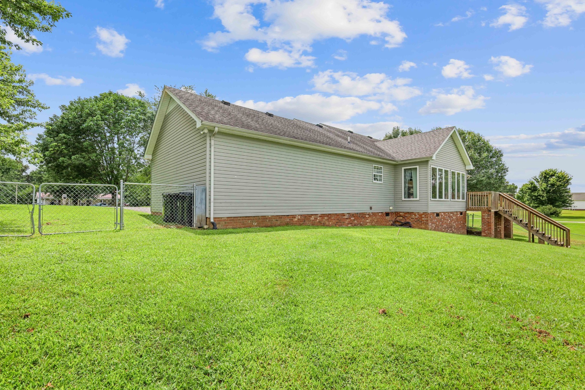 395 Lear Road Portland, TN 37148 - Photo 30 of 34 a view of backyard of house with green space