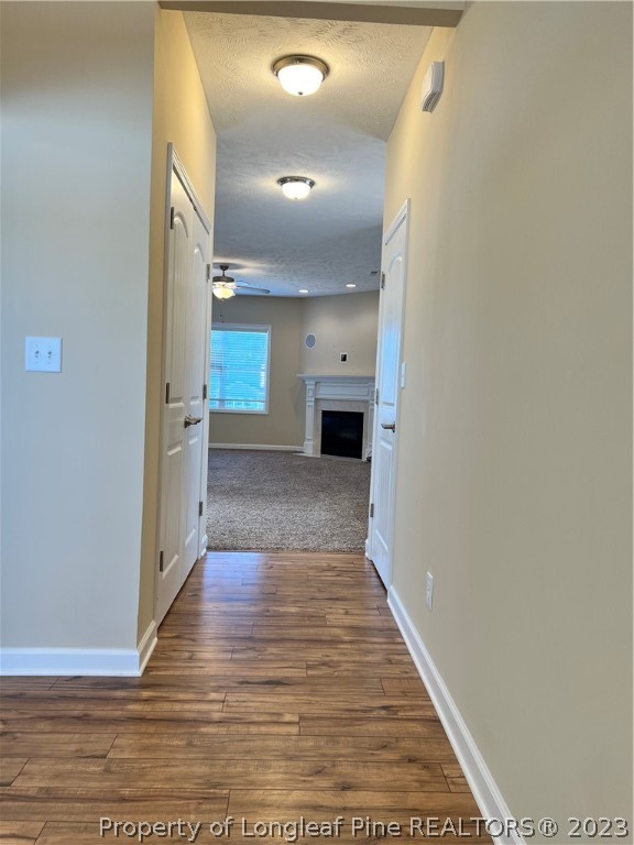 4775 McKinnon Farm Road Fayetteville, NC 28304 - Photo 4 of 45 a view of a hallway with wooden floor
