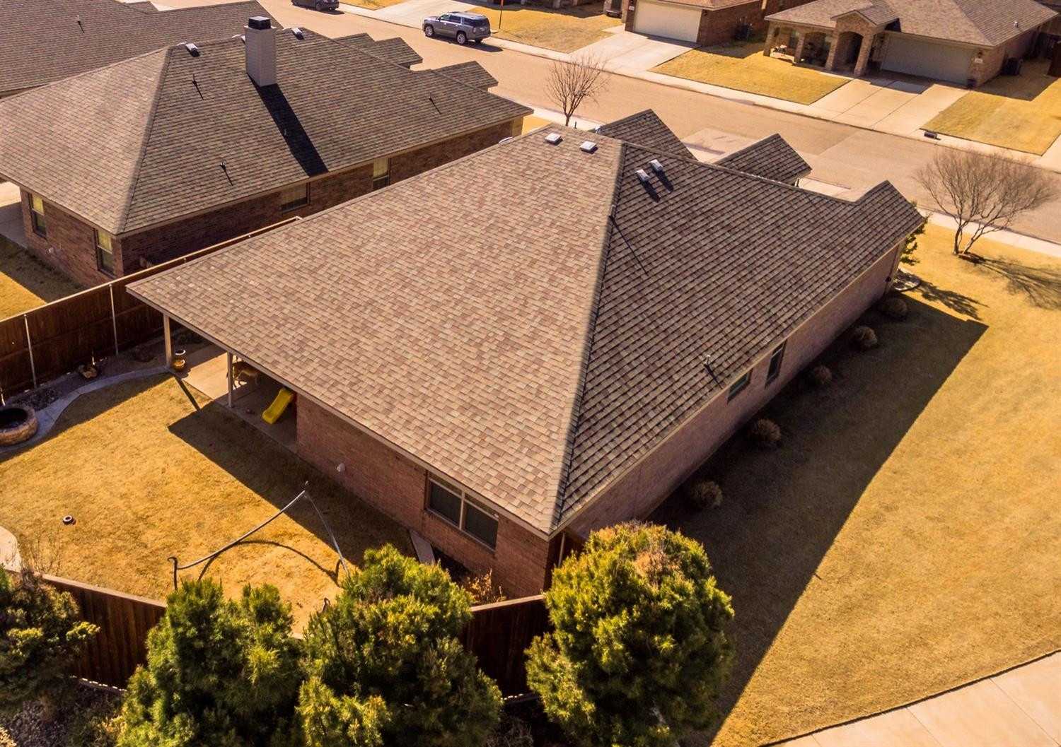 9301 Rochester Avenue Lubbock, TX 79424 - Photo 41 of 49 an aerial view of a house