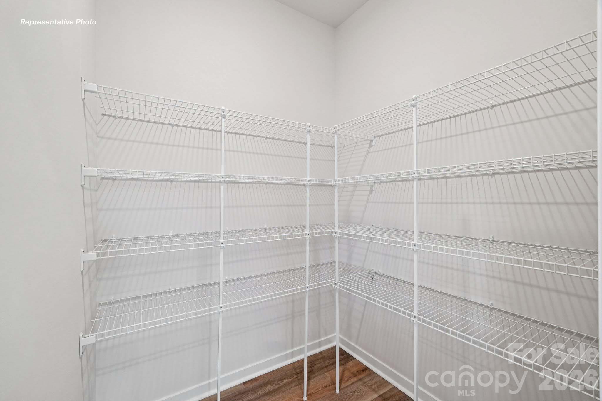 7600 Bainbridge Road Sherrills Ford, NC 28673 - Photo 16 of 39 a view of a room with empty racks