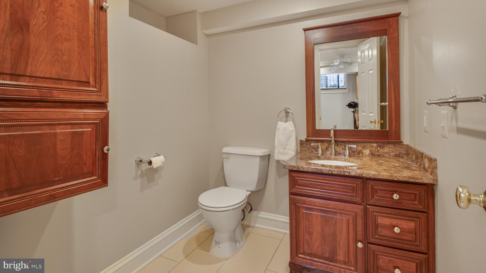 4607 Powder Mill Road Beltsville, MD 20705 - Photo 61 of 110 1/2 Bath has space behind the wall for a shower
