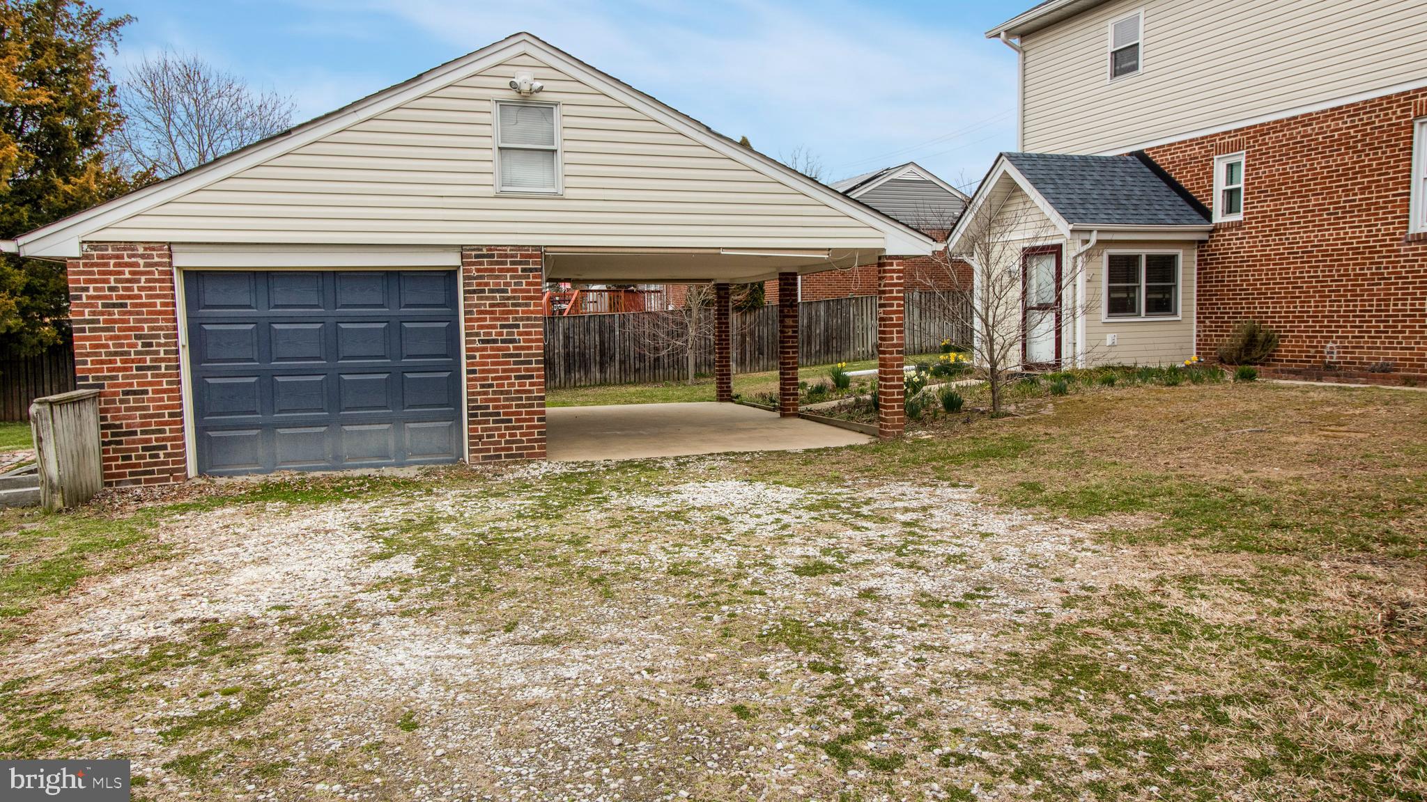 4607 Powder Mill Road Beltsville, MD 20705 - Photo 70 of 110 Combo 1 Car Garage w/ electricity & 1 Car Carport