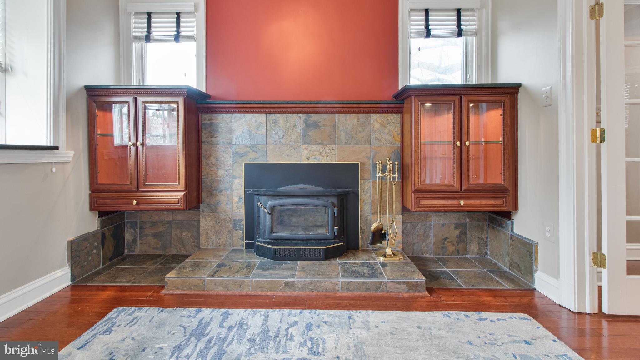 4607 Powder Mill Road Beltsville, MD 20705 - Photo 9 of 110 Wood Burning w/ Blue Stone Slate Hearth