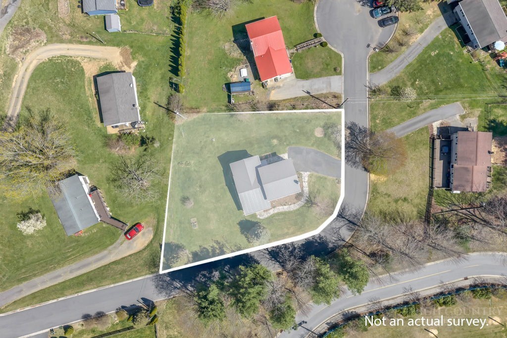 163 Rolling Hill Drive Boone, NC 28607 - Photo 32 of 40 an aerial view of a house