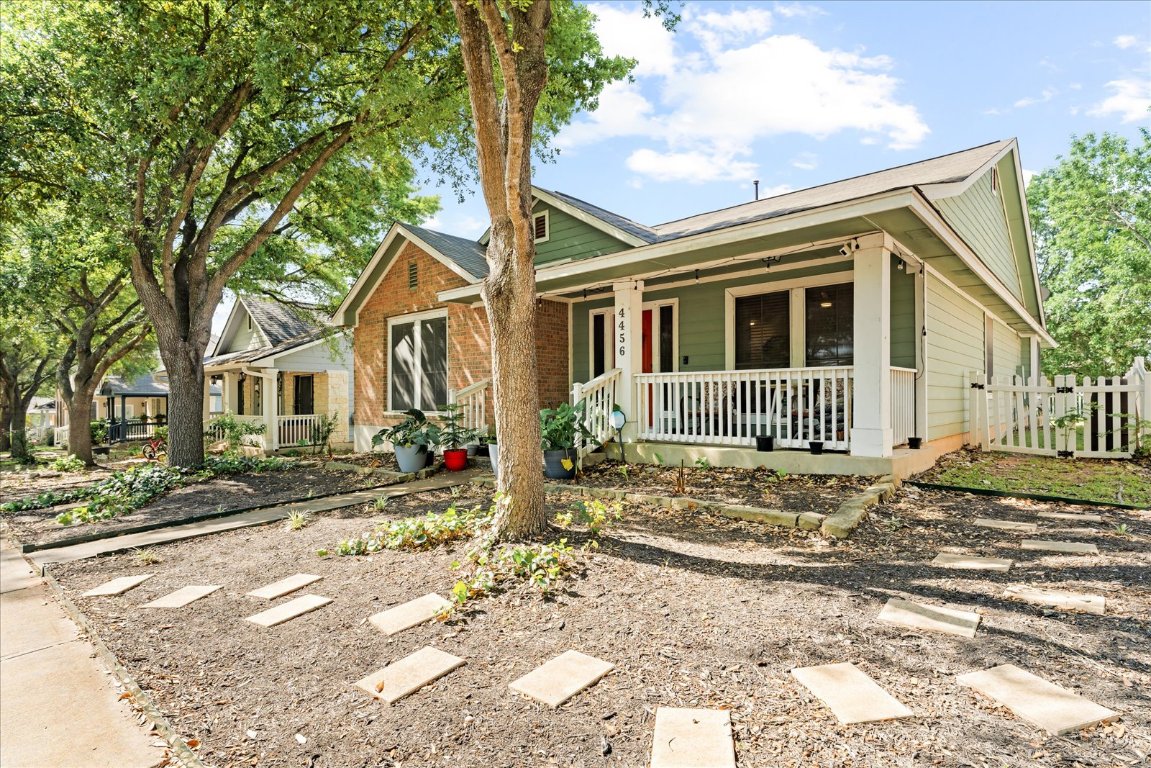 4456 Mather Kyle, TX 78640 - Photo 2 of 25 View of front of property featuring a porch