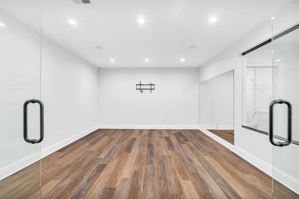 a view of a bathroom with sink