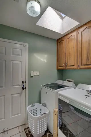 a room with storage and utility