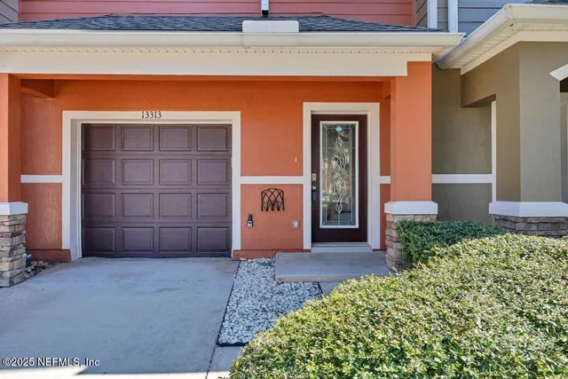a view of front door of a house
