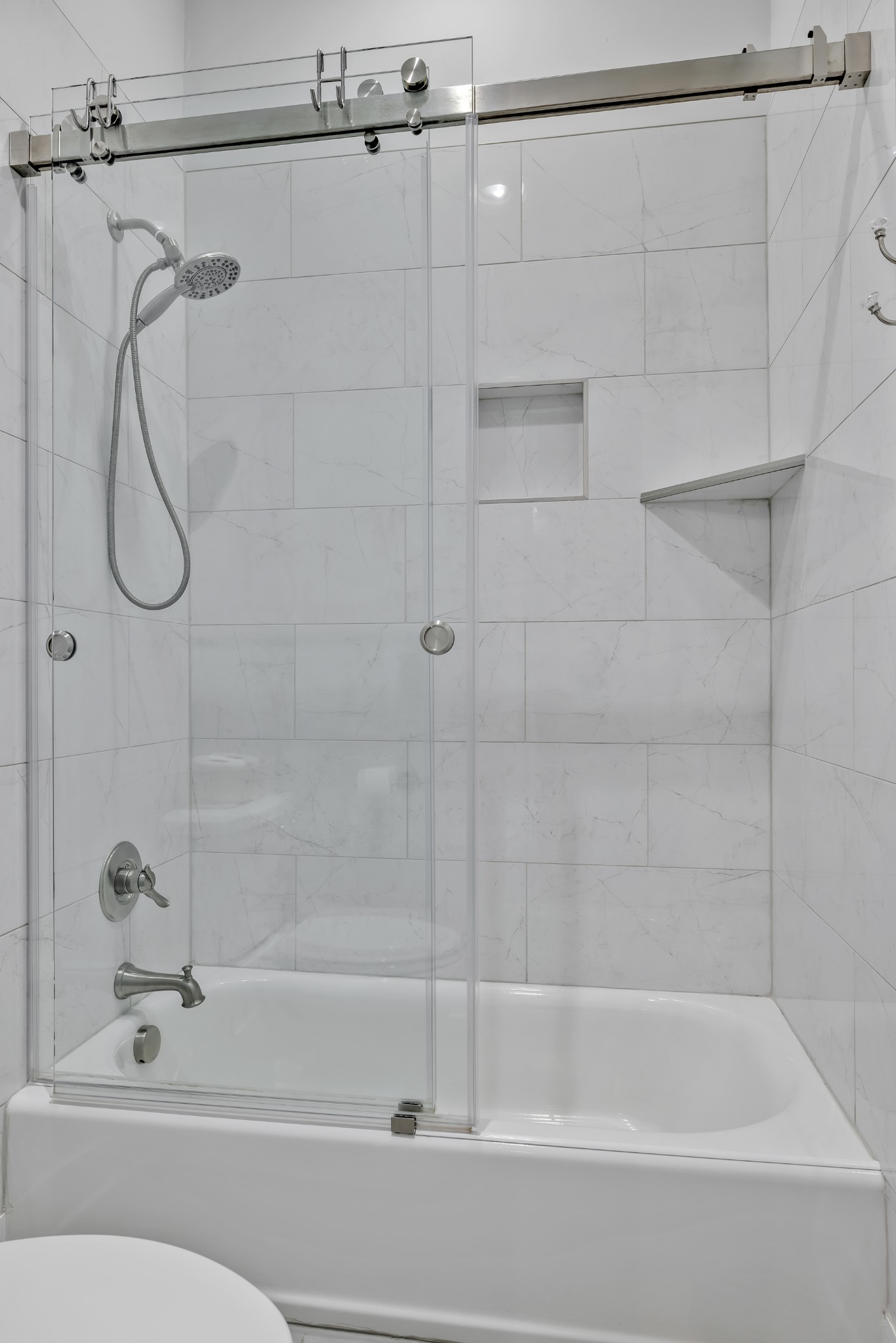 1095 Sam Johnson Road Columbia, TN 38401 - Photo 42 of 69 a bathroom with a shower and a bathtub