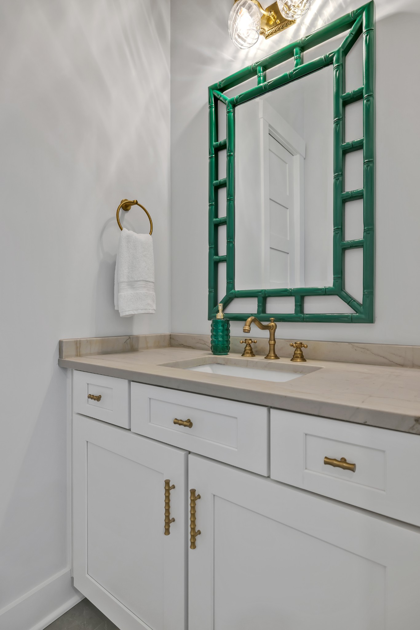 1095 Sam Johnson Road Columbia, TN 38401 - Photo 44 of 69 a bathroom with a sink and a mirror