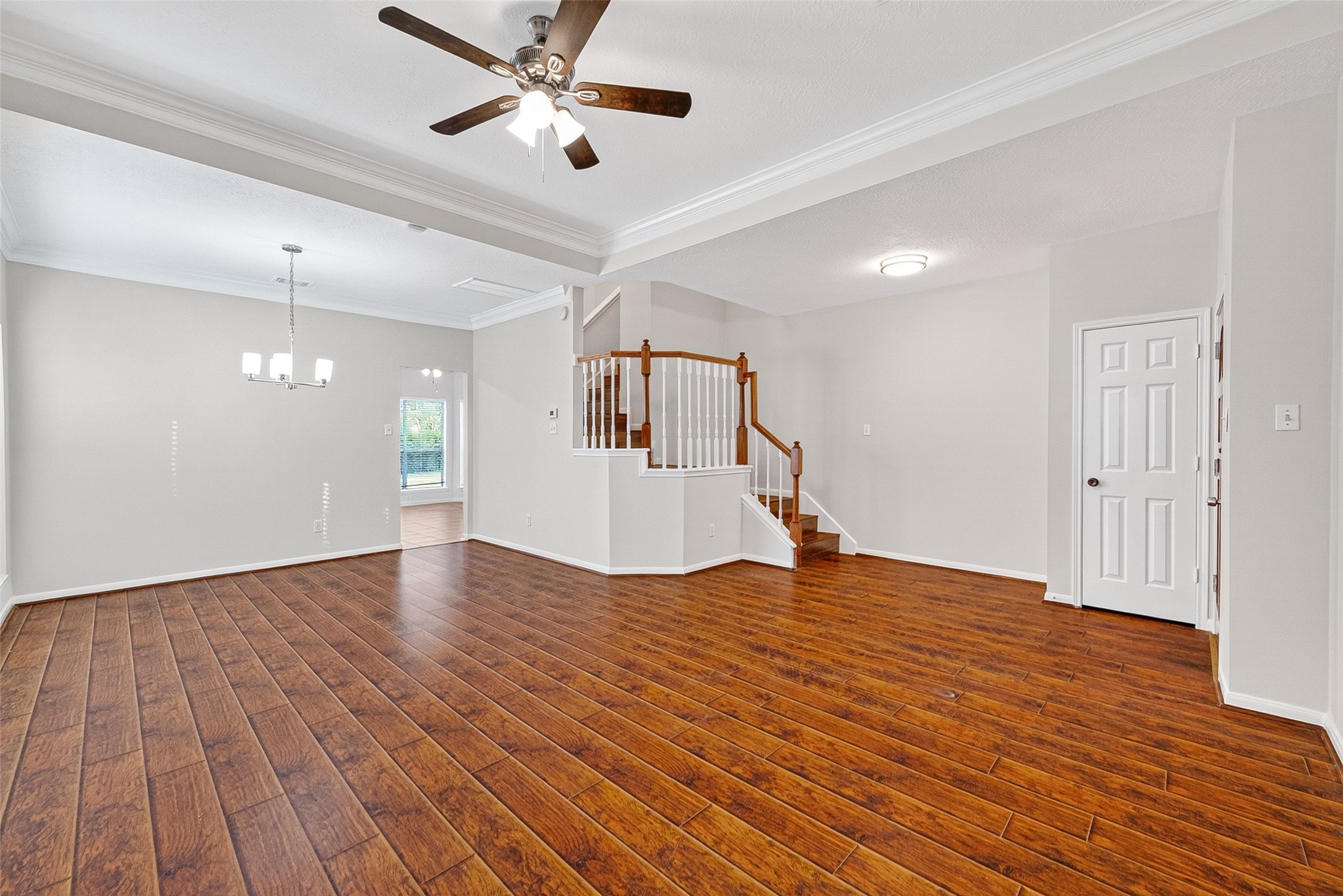 4539 Springfield Lakes Street Sugar Land, TX 77479 - Photo 4 of 34 a view of empty room with wooden floor