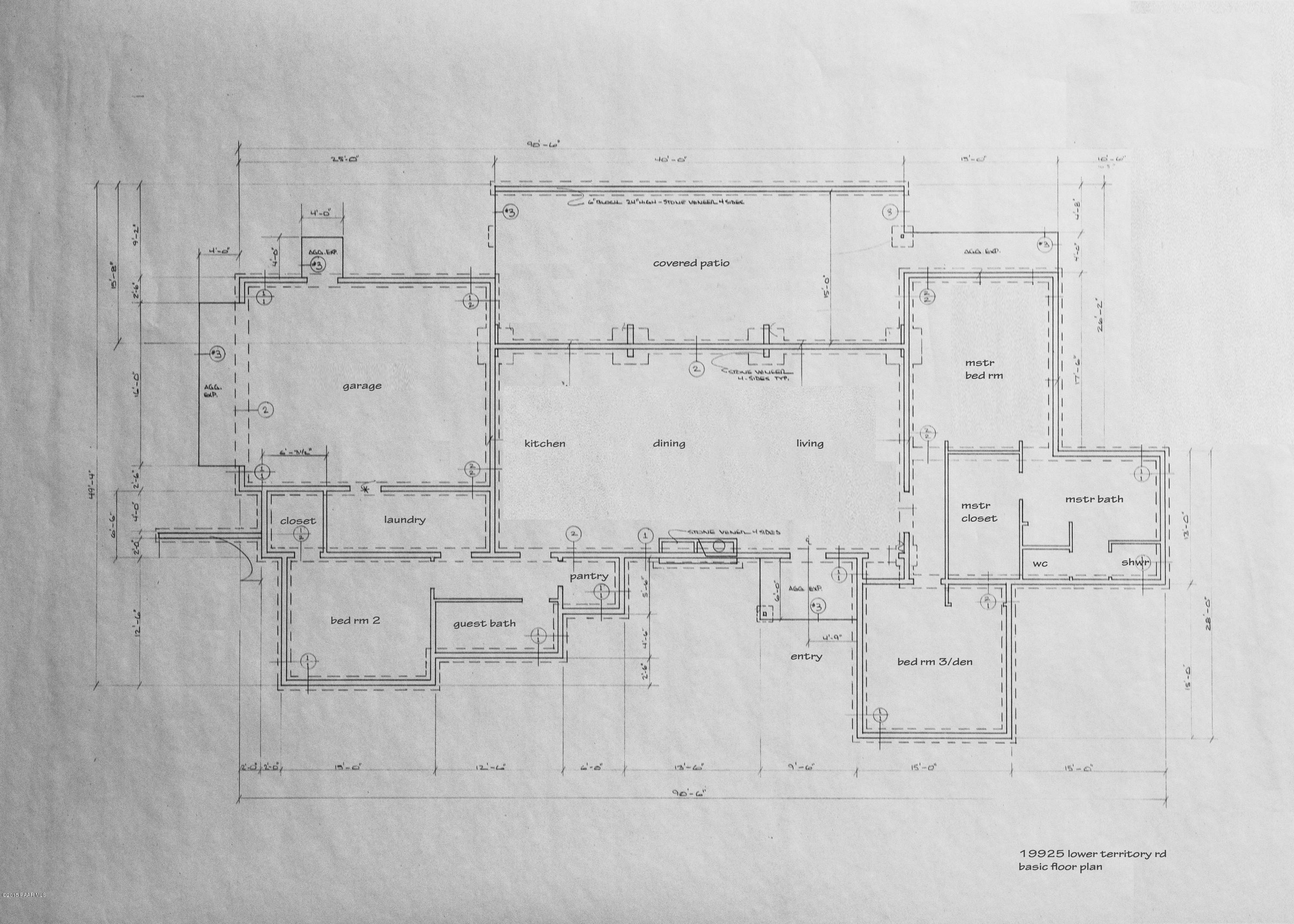 19925 North Lower Territory Road Prescott, AZ 86305 - Photo 41 of 41 a bathroom with white shower