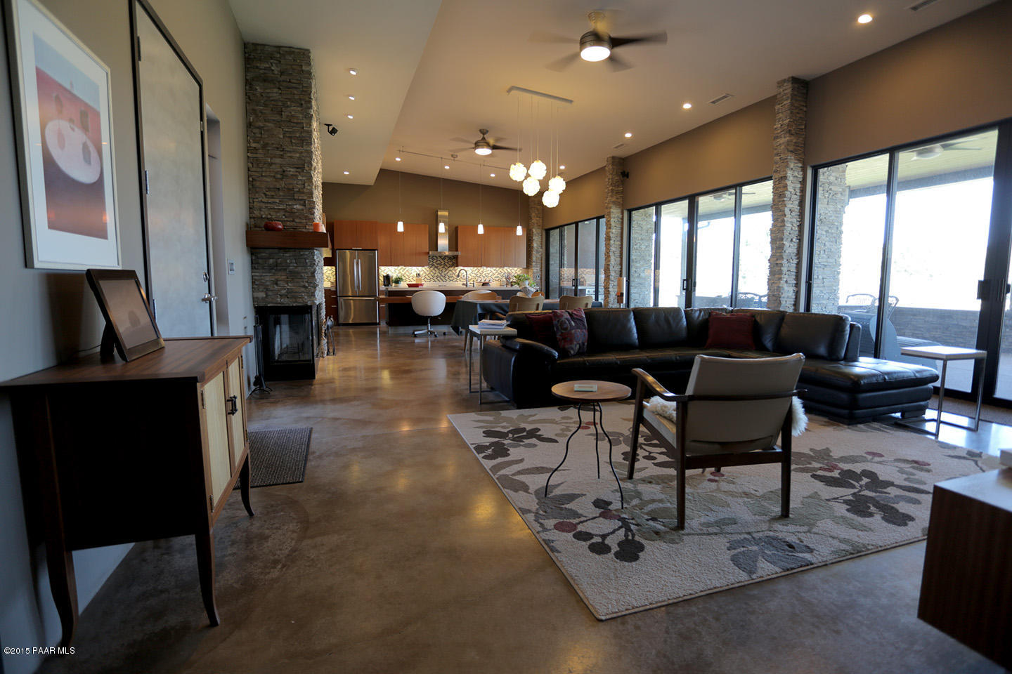 19925 North Lower Territory Road Prescott, AZ 86305 - Photo 39 of 41 a living room with furniture and a large window